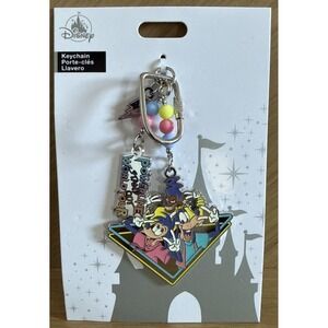 Disney Parks Keychain/Bag Charm Goofy Movie Powerline Stand Out World Tour NEW